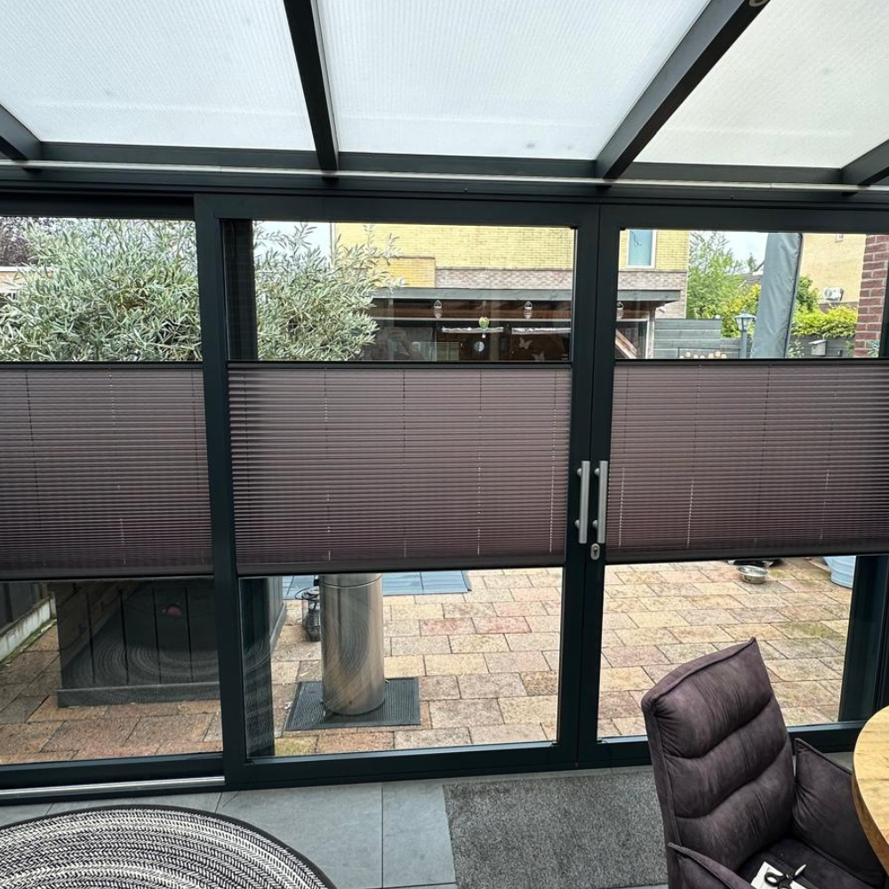 Black-Out Plissé Gordijnen